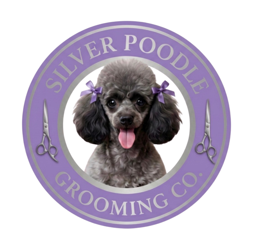 Silver Poodle Grooming Co. logo
